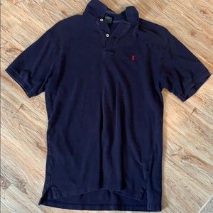 Men’s L polo collared tee
